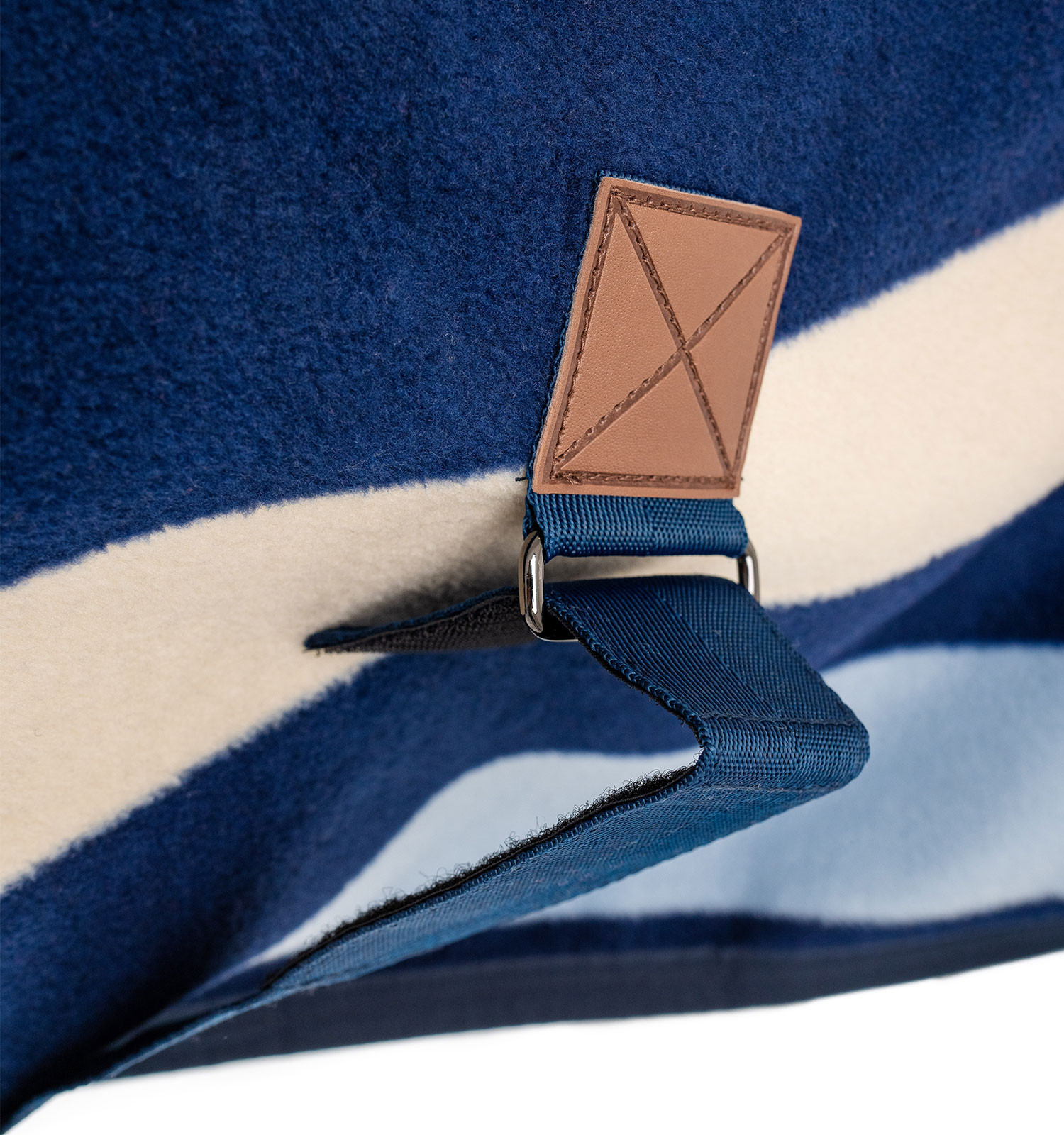 Cobertor de lã Horseware Newmarket Poney Fleece Cooler Marine witney Azul-marinho