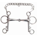 Mors Pelham bocal com hastes médias em T de T