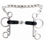 Mors Pelham borracha hastes pequenas T de T