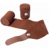 Bandagens de polo T de T - Castanho escuro