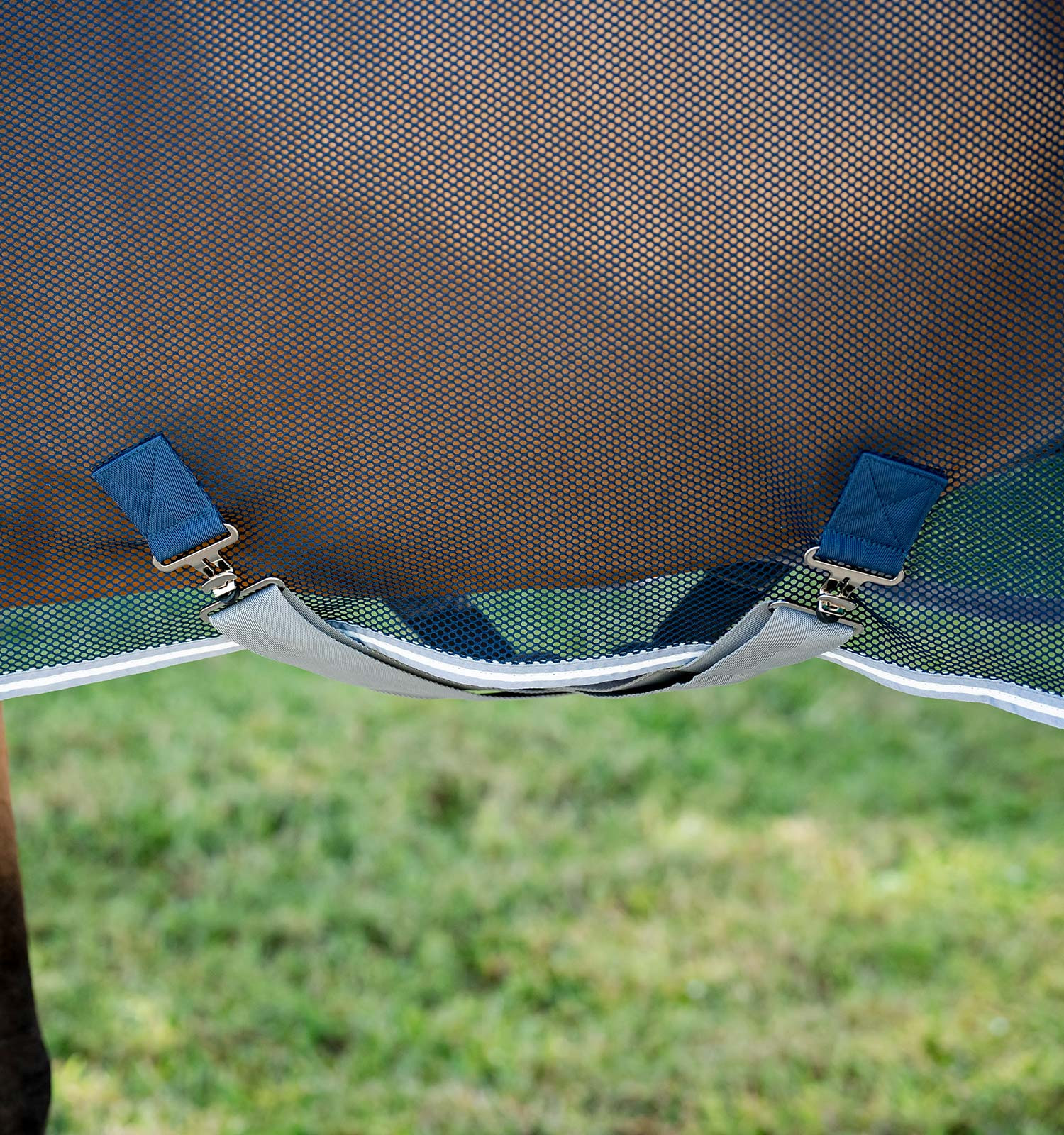 Camisa secante de rede Horseware Amigo 0g Marinho / prateado Azul