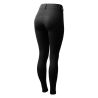 Legging de inverno feminino com grip integral Horze Dea - Preto