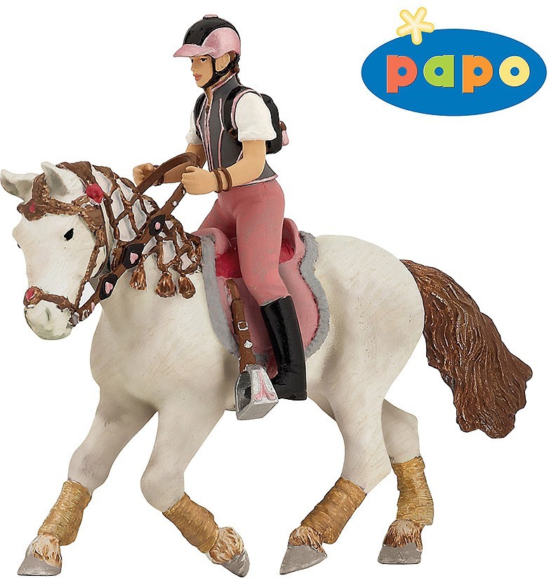 Figura jovem cavaleira PAPO