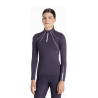 Roupa interior de malha Mia LeMieux Young Rider de mangas compridas - Zimbro