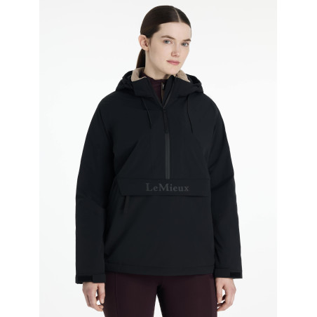 Anorak impermeável LeMieux Phoebe feminino com meia abertura de zíper