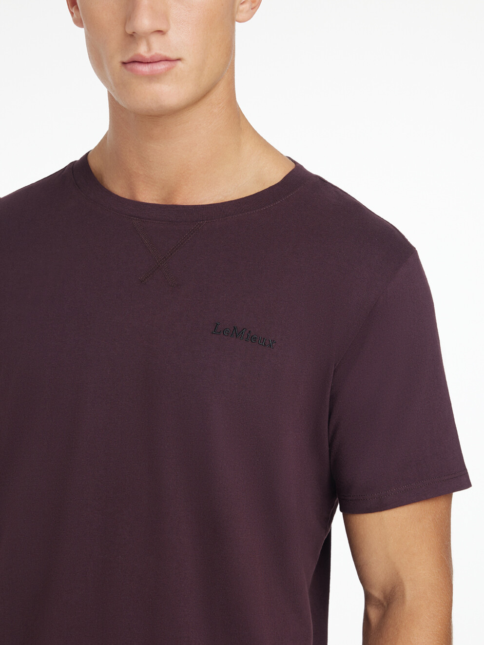 T-shirt LeMieux homem Ameixa escura Violeta