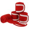 Bandagens de polo Equithème Xmas - Vermelho / branco