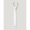 Gravata de tricô Tommy Hilfiger Equestrian para homem Adam com fecho de correr - Branco óptico