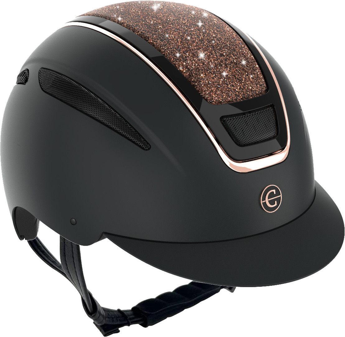 Capacete de equitação Elite Covalliero Ouro rosé