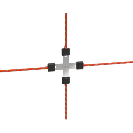 Conector cruzado para fio Litzclip® AKO