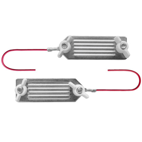 Conector duplo para cordão/fitas AKO