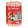 Fio de cerca TopLine Plus AKO - Branco / vermelho