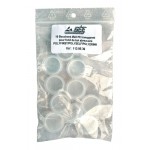 Saco com 5 tampões La Gee transparentes Polyfirst