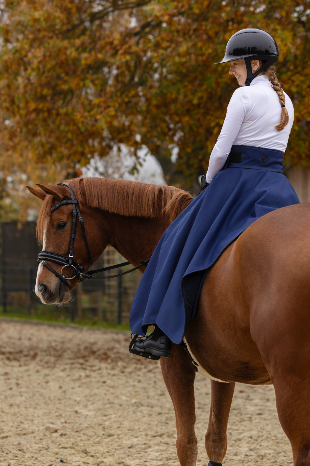Saia térmica de equitação Covalliero Marinho Azul-marinho