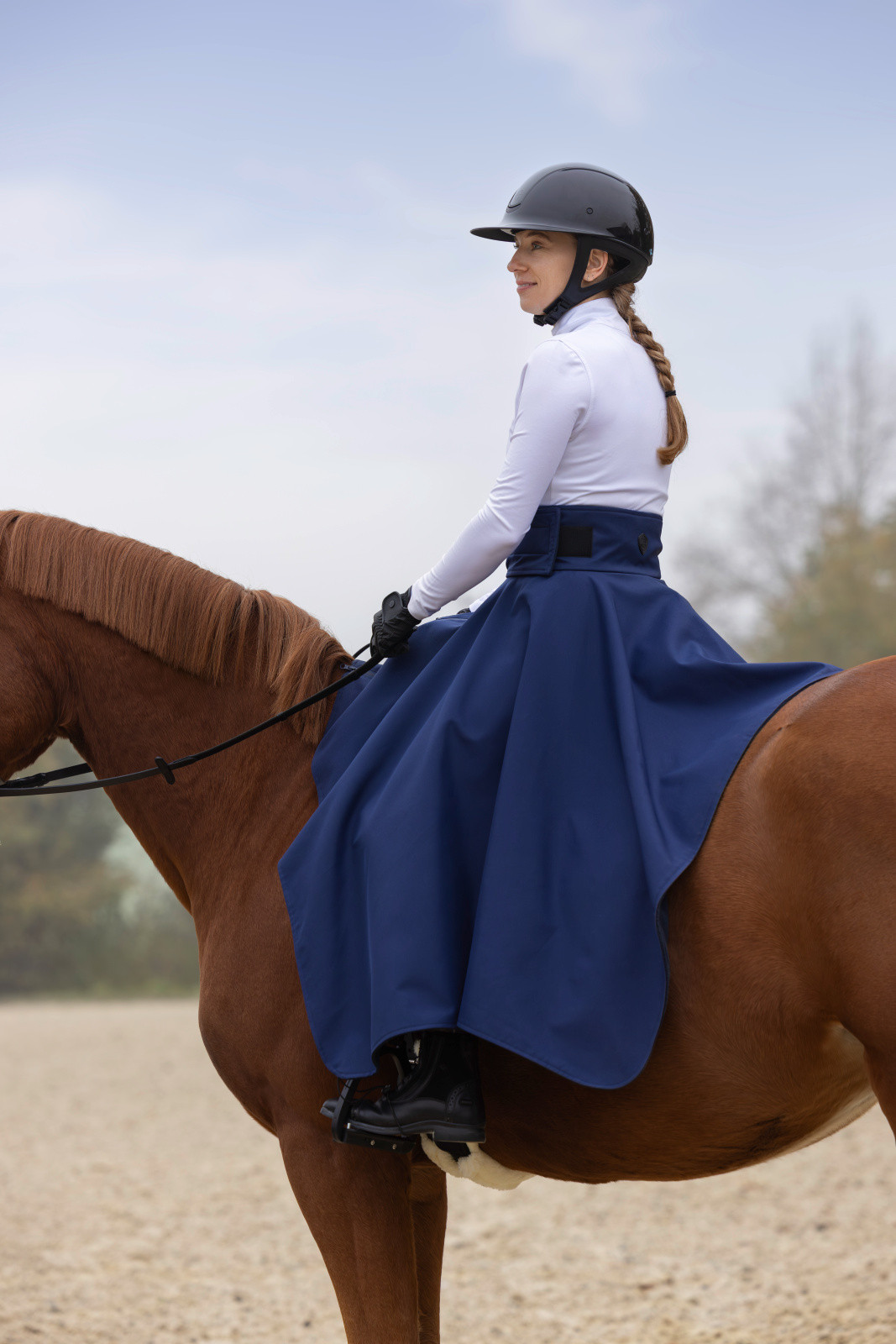 Saia térmica de equitação Covalliero Marinho Azul-marinho