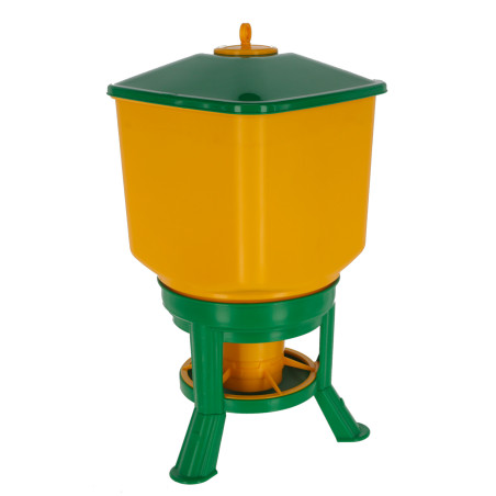 Comedouro com pés Kerbl Hobbyfarming