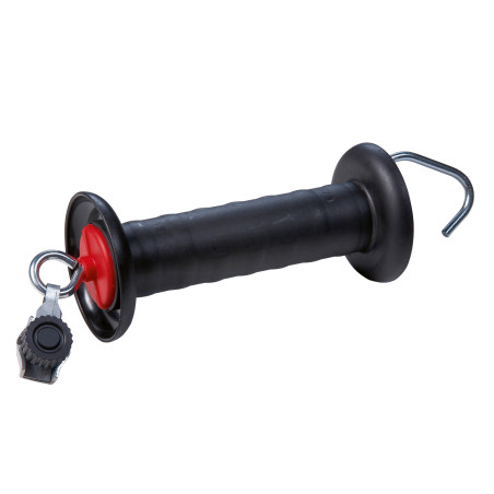 Manípulo de porta com conector para cordão e fio AKO