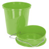 Balde-bebedouro para aves Kerbl Hobbyfarming - Verde claro