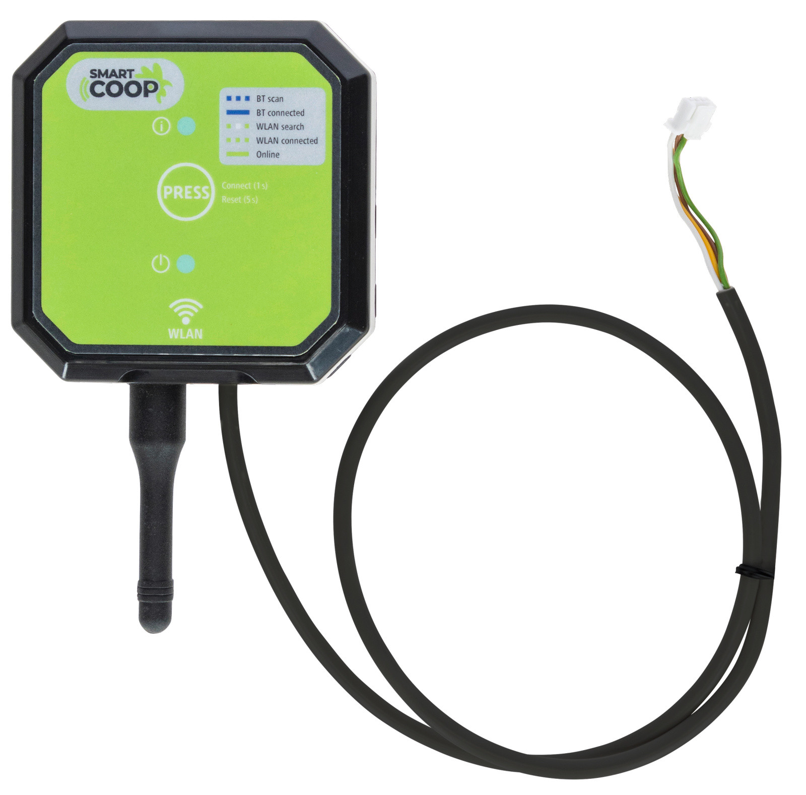 Módulo de conectividade SmartCoop Kerbl Hobbyfarming Preto