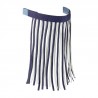 Frontal com franjas anti-moscas Horze - Azul escuro
