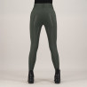 Legging de equitação HV Polo Favourite Cintura Alta FullGrip - Verde petróleo