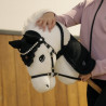 Manta polar Hobby Horse Imperial Riding Free Spirit - Glitter preto