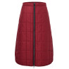Saia acolchoada Euro-Star Amber feminina - Amarante