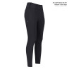 Legging de equitação Euro-Star Enforce winter FullGrip feminino - Preto