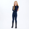 Legging de equitação Euro-Star Impress FullGrip infantil - Marinho