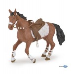Figura Cavalo da amazona fashion inverno Papo