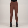 Legging de equitação Imperial Riding Teddy FullGrip feminino - Bronze