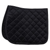 Manta de sela Euro-Star Velvet Dressage - Preto