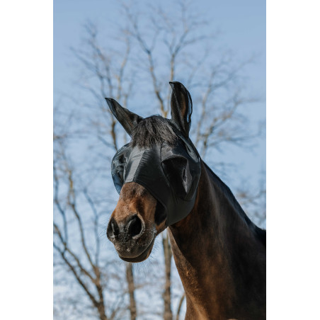 Máscara anti-moscas anti-UV Equithème Lycra