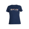 Kinder T-shirt Pony Club HKM - Azul escuro