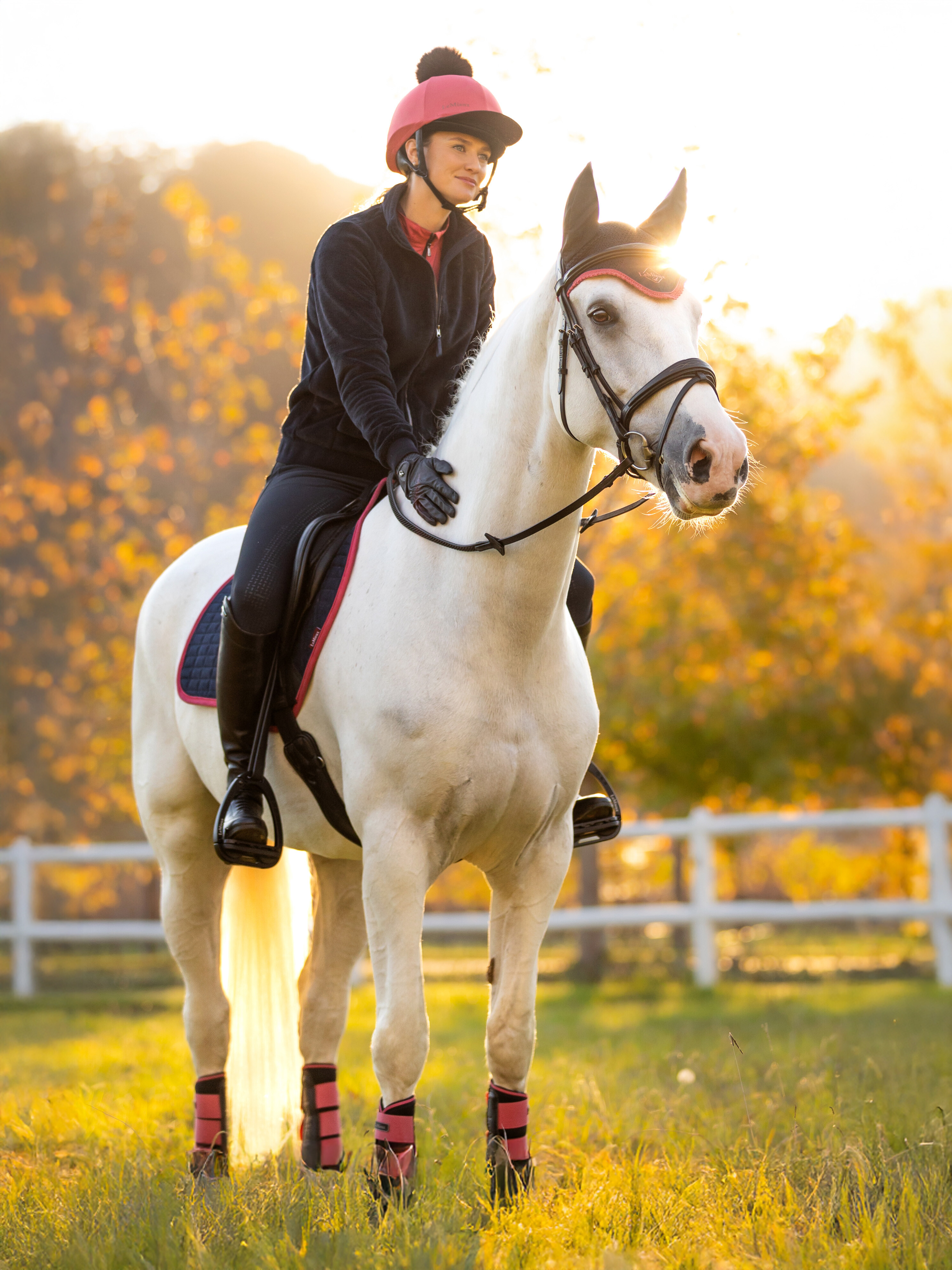 Casaco polar LeMieux Liberty Marinho Azul-marinho