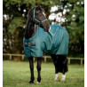 Capa Horseware Amigo Ripstop 900D Turnout 100g - Dinastia verde / marinho / prateado