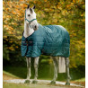 Cobertura Horseware Amigo Diamond Insulator 100g - Dinastia verde / marinho / prateado