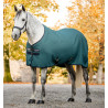 Manta secante Horseware Rambo Techni Waffle Cooler - Dinastia verde / marinho / prateado