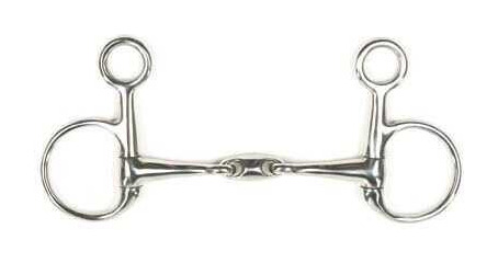 Freio Baucher equitação aço inoxidável duplo