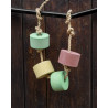 Corda para pedra de sal Hippotnic Lolly-Lick - Natural