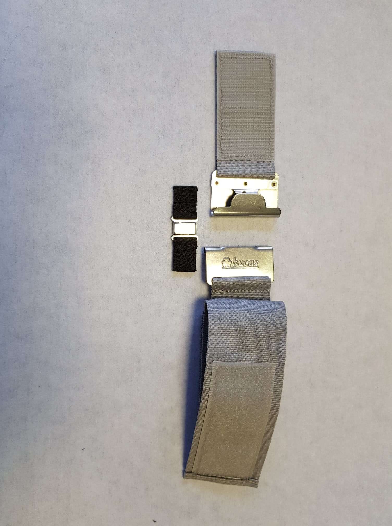 Fecho de peito Bucas Click'n Go Magnético Prata / preto