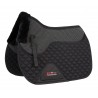Almofada de sela antiderrapante Soft Grip Shires - Preto