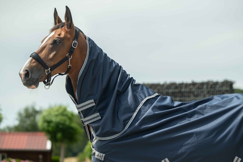 Cobertura externa Therma Pro HKM com pescoço destacável Azul escuro