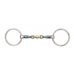 Mors simples cobre azul Shires
