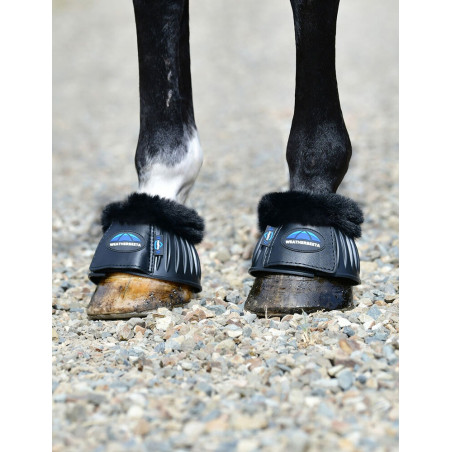 Sinos de borracha com lã Weatherbeeta Tough-Tec Prime Fleece Trim