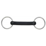 Mors de borracha flexível direito Shires