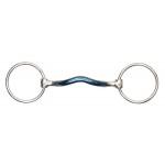 Freio de embocadura reta com passagem de língua Mullen Shires