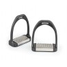 Etriers com solas de metal Shires - Preto