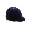 Toque para capacete veludo Velveteen Shires - Azul-marinho