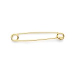 Alfinete de segurança dourado Shires